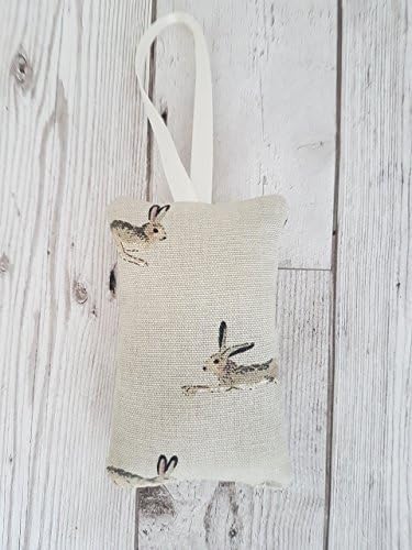 lavender bag in hare fabric