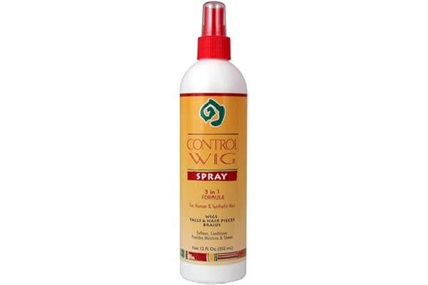 African Essence Wig Control Spray pour cheveux humains et synthétiques 355 ml African Essence