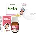 SUNNY HERBALS Baby Care Kit (Sunny Herbals Baby Care Soap (75 Gm) for Soft Baby Skin + Bakson Calcarea Phosphorica 6x for Bone Health) | Baby Care Products | Baby Care Set