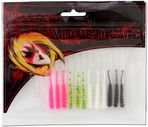 WDB Mirco Tail Baits trout lures., Paddle Tail