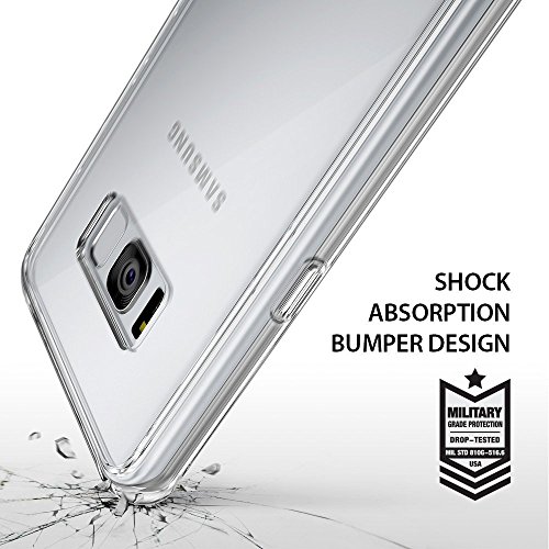 Funda Samsung Galaxy S8 Plus 2017 Ringke FUSION Protector de TPU Con Parte Posterior Transparente de PC Carcasa Protectora Biselada - Transparente Clear reviews Funda Samsung Galaxy S8 Plus 2017 Ringke FUSION Protector de TPU Con Parte Posterior Transparente de PC Carcasa Protectora Biselada - Transparente Clear