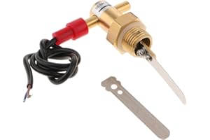 HOMYL Interruttori Flusso Flussostato Acqua Pressione Esercizio Dorato