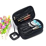 Multifunktional 2 Schicht Make Up Tasche schwarz Kosmetik...