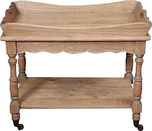 Trolley Made of solid oak 76 x 48 x 60 CM