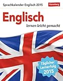 Image de Englisch Sprachkalender 2015: Sprachen lernen leicht gemacht