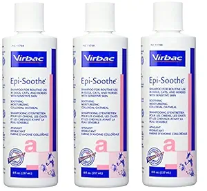 Virbac Epi-Soothe Oatmeal Shampoo, 200ml (Pack of 3), 600 Milliliter (Pack of 3)