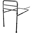 PEPE Mobility - Bed Rail for Elderly Adults (Bed height 10" to 16", up to 300lb), Bedside Safety, Adjustable Assist Rail, Black
