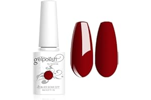 Vishine 8ml Gelpolish Lacquer Shiny Color Soak Off UV LED Gel Nail Polish Manicure Bright Red #1535