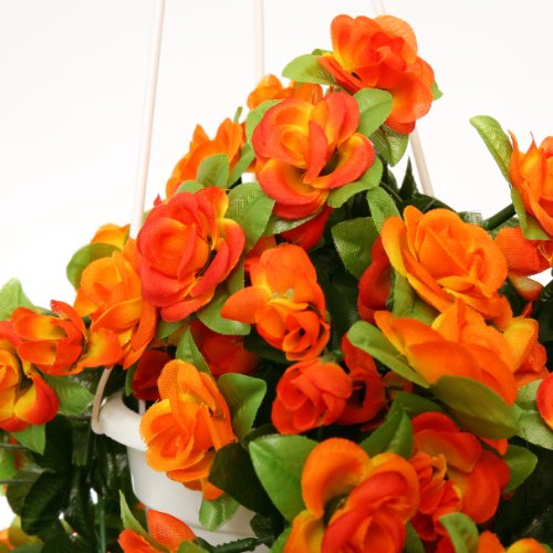 Rosen orange hängend 50 cm - 2
