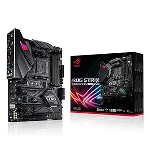 ASUS ROG Strix B450-F AMD AM4 Socket for 3rd/2nd/1st Gen AMD Ryzen Gaming ATX motherboard with DDR4 4400 MHz support AI with Heatsink USB 3.2 Gen 2 SATA 6 Gbps and Aura Sync RGB lighting