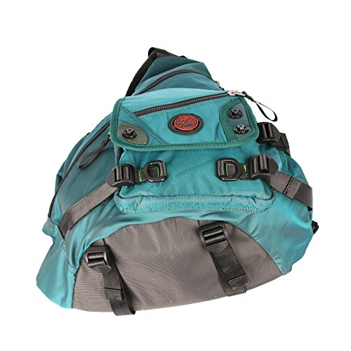 innturt Großer Sling Bag Laptop Rucksack Cross Body Messenger Bag Schulter Reise Rucksack blau seeblau X-Large - 6