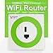 Produktbild VONETS® Professional Mini WiFi Universal Repeater / Router / Bridge in Wall Wireless Wi-Fi Range Extender, 300Mbps Wand- Wifi Verstärker, Plug and Play, mit 2,1A USB Ladebuchse Steuerung Konzipiert für Hotel, Villas, Krankenhaus, KTV und andere intensive Umgebungen Wireless-Abdeckung - 300Mbps 100 Meter