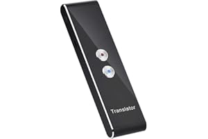 EBOXER Traduttore vocale multilingue multilingue in tempo reale portatile Dispositivo di traduzione vocale / di testo Bluetooth 2.4G Supporto di interprete tascabile intelligente 40 Lingue e traduzione di fo