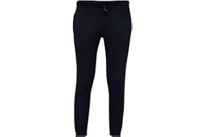BAMU Pantalon de jogging pour enfants, pantalon en coton doux avec cordon de serrage réglable, pantalon athlétique et léger pour garçons et filles de 5 à 14 ans