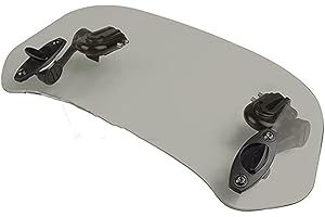 QDOUIMOO pour Gilera pour Piaggio pour Mp3 125 400 300 125 250 500 pour DNA Ice 50 GP Moto Pare-Brise Spoiler Pare-Brise Déflecteurs De Pare-Brise Pare-Brise de déflecteurs