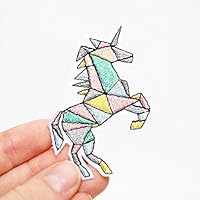 Einhorn Patch Aufnäher Applikation Aufbügler