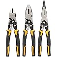 DEWALT Pliers Set, Compound Action, 3-Pack (DWHT70485)