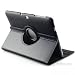 Produktbild Saxonia Samsung Galaxy Tab 10.1N (GT-P7500) Hülle Case Tablet Tasche Schutzhülle (360°) Cover Premium Qualität Schwarz II