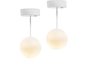 LUNDBY Dolls House Lights Furniture Accessories –– 2 Chinese Battery Lantern Lights Ceiling for Mini Dolls Doll 11 cm –– Age 4+ – 1:18