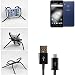 Produktbild Tischständer mit Ladekabel, Ladestation, Dockingstation für Gigaset GS270 Plus, schwarz „Spider“. Stativ Autohalterung mit Micro-USB Ladekabel - K-S-Trade (Wir zahlen Steuern in Deutschland!)