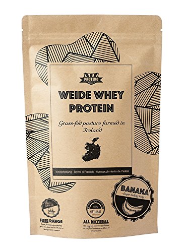 Preisvergleich Produktbild Protero Weide Whey Protein aus irischer Weidemilch (Banane, 350g)