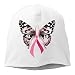 Produktbild Hot sale shop Butterfly Breast Cancer Awareness Support Ribbon Women/Men Wool Hat Soft Stretch Beanies Skull Cap Unisex