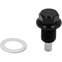 Magnetische Ölablassschraube M12x1,5 - Mit 6 Kupferdichtungen Für Auto Ölwechsel