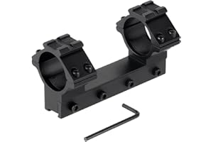 ‎TOOPMOUNT ToopMount Zielfernrohrmontage Gewehrringe Taktische Seitenmontage 30 mm Picatinny Weaver-Montagering für optisches Zielfernrohr