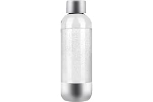 AQVIA PET Water Bottle 1L Steel