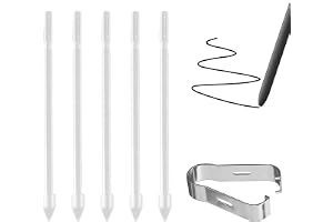 5 x ersättningsspetsar för S Pen, Samsung Galaxy Tab S6 Lite, S7 FE, S8 Ultra, S9+ Plus, komplett kit med pennbitar och insta