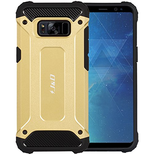 Galaxy S8 Funda J D Armadura Delgada Doble Capa Protecci n Pesada H brida Resistente Funda Protectora y Robusta para Samsung Galaxy S8 - Oro reviews Galaxy S8 Funda J D Armadura Delgada Doble Capa Protecci n Pesada H brida Resistente Funda Protectora y Robusta para Samsung Galaxy S8 - Oro