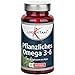 Produktbild OMEGA 3 & Omega 6 - Speziell abgestimmte Zusammensetzung der natürlichen, ungesättigten Fettsäuren Omega 3 und Omega 6 - Pflanzlich + Vegan (60 Kapseln)