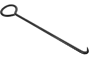 Gatuida Tombino Gancio Di Sollevamento Utilizzato Per Aprire Il Coperchio Del Tombino E Chiudere La Porta Dell'Otturatore Del Garage Gancio Del Coperchio Del Tombino