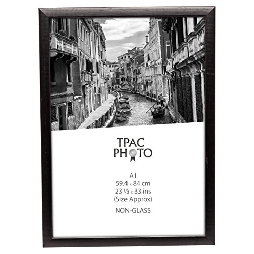 Inspire For Business Madera Negro Mate Negro Madera a 1 59x84 cm Certificado Marco de la Foto de la Pantalla de Apertura no Cristal pawfa1bblk