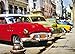 Produktbild 1art1 78121 Oldtimer - Bunte Taxis In Kuba Fototapete Poster-Tapete 160 x 115 cm