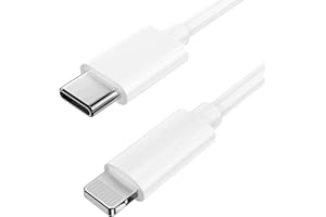 Marchpower Cavo USB C a Lightning 1M, Cavo Ricarica iPhone (MFi Certificato) Ricarica rapida Compatibile con iPhone14/13/12/11/Pro/SE/XS/8/7/6 Series,iPad Air3
