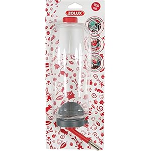 Fläschchen Nager Befüllen von oben 900ml Kirschrot