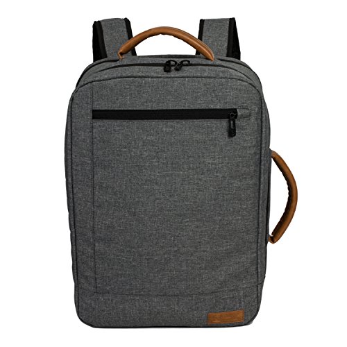 ALLCAMP Laptop Rucksack verschiedenen Organizer-Taschen  bis 15 6 Zoll  - Grau