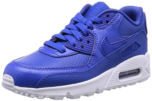 Nike Air MAX 90 LTR GS 724821-402, Zapatillas Unisex Niños, Game Royal-White, 38 EU