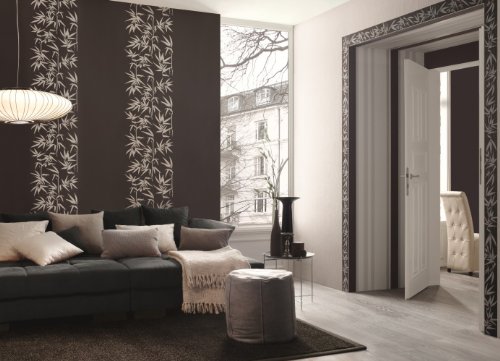 Vliestapete Jette Joop Uni grau 2932-37 - 3
