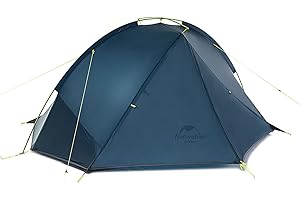 Naturehike Tagar Tente de Camping Ultralégère 1-2 Personnes,3-4 Saison Imperméable Tentepour Randonnée,Sac à Dos