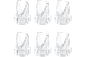 GOCROWEEN 6 Stück Entenschnabelventilfür Lansinoh Discreet Duo, E10 S1 S1 Pro,NCVI Nuliie NICEGREEN Life S32 milchpumpe, S32 Milchpumpe Ersatzzubehör