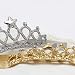 Ouneed Cute Hairband Baby Hair Band Elastic Flower Crown Headwear (Gold)