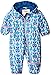 Hatley Baby-Girls Infant Winter Puffer -Butterflies Snowsuit, Blue, 12-18 Months