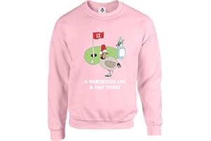 New Spirit Original Partridge On A Par Three Xmas Christmas Unisex Funny Adults Sweatshirt Jumper