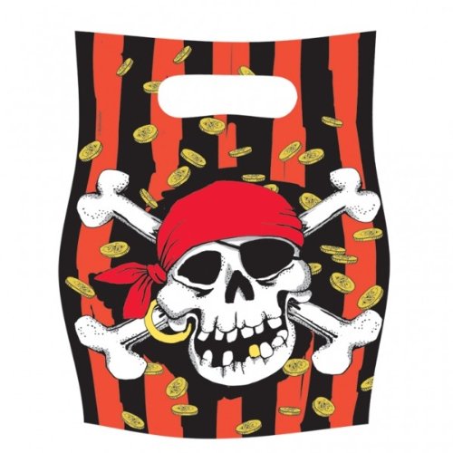 Preisvergleich Produktbild Riethmueller Geschenk-Tütchen \"Piraten-Schatzsuche\" 6er Pack