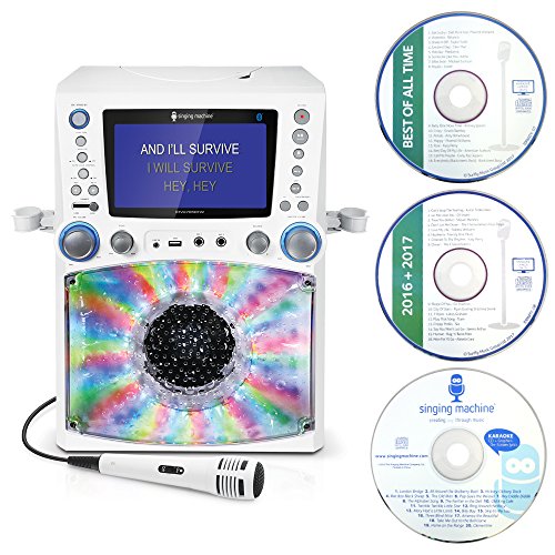 Price comparison product image Singing Machine STVG785BT Karaoke Machine with Bluetooth
