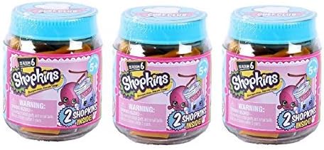 Shopkins S6 Season 6 Chef Club blind Shopkins figures (3 packs of 2) by Shopies