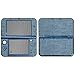 Produktbild atFoliX Nintendo New 3DS XL (2015) Skin "FX-Denim-Blue" Designfolie Sticker - Jeans-Stoff Optik