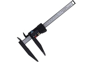 ASHATA Suwmiarka cyfrowa, 150 mm / 300 mm (6 "/ 12") Suwmiarka Przelicznik calowy i milimetrowy Elektroniczna suwmiarka mikrometryczna z dużym ekranem LCD (150 mm)
